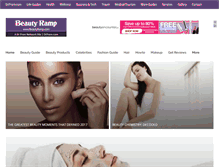 Tablet Screenshot of beautyramp.com